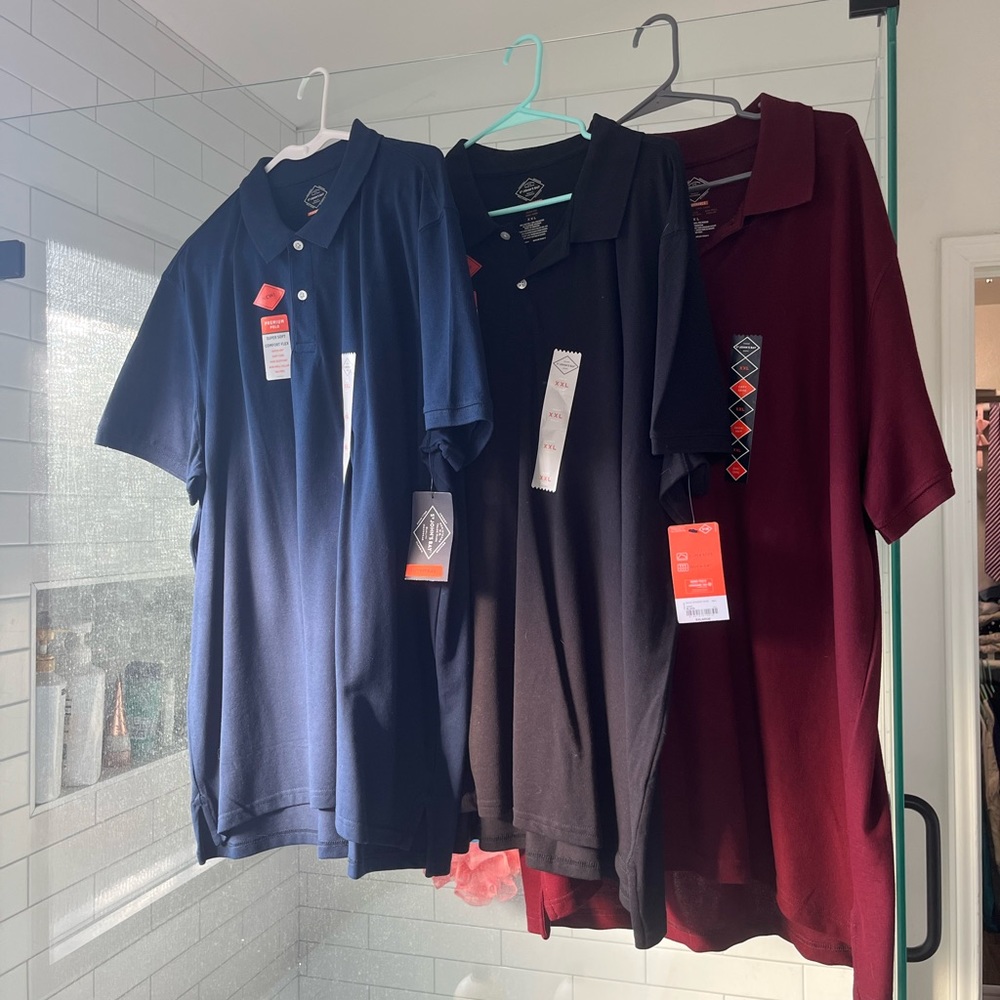 At John Bays Shirts - Black, Navy, Maroon